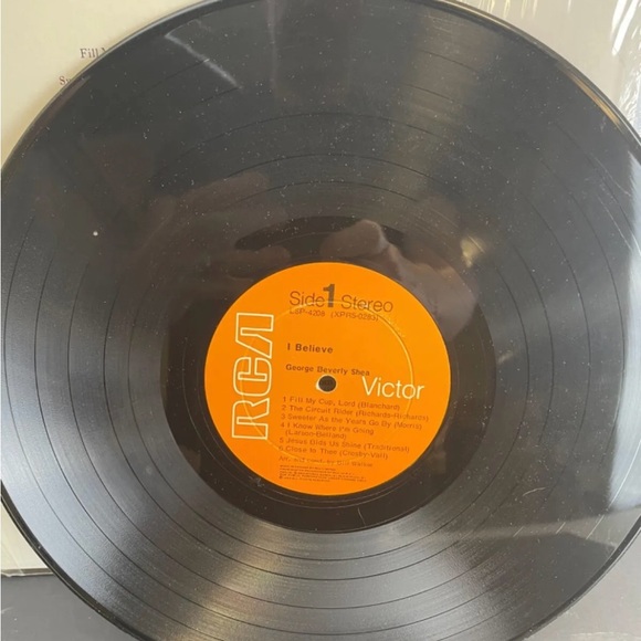 George Beverly Shea I Believe vinyl lp - Picture 5 of 6